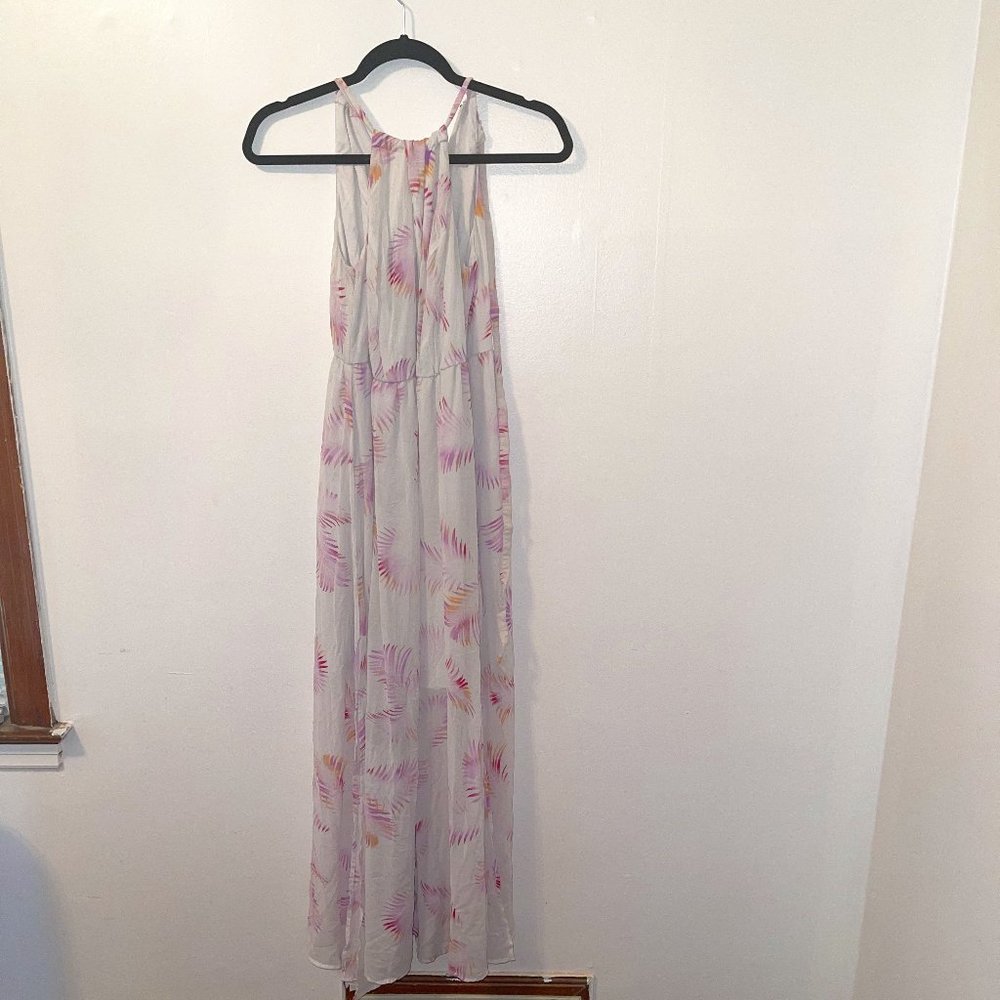 TORRID A-Line Floral White Maxi Dress, 0